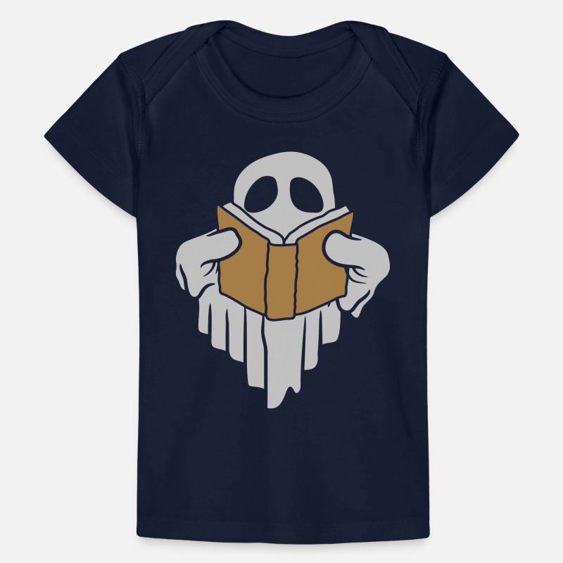 Lesender Geist Buch Comic Baby Premium Organic T-Shirt