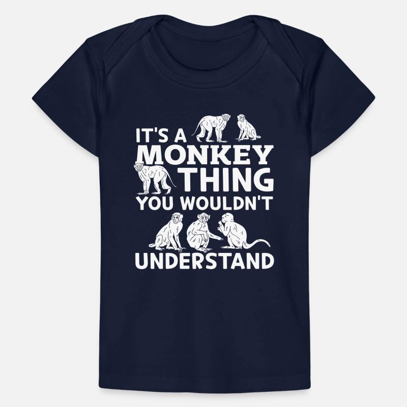 C’est une chose de singe que vous ne comprendriez pas - Monk T-shirt Premium bébé bio