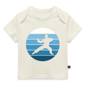 Kung Fu Wushu Damen Kungfu Kampfsport Herren - Baby Premium Organic T-Shirt - Dunkelnavy - Vorne