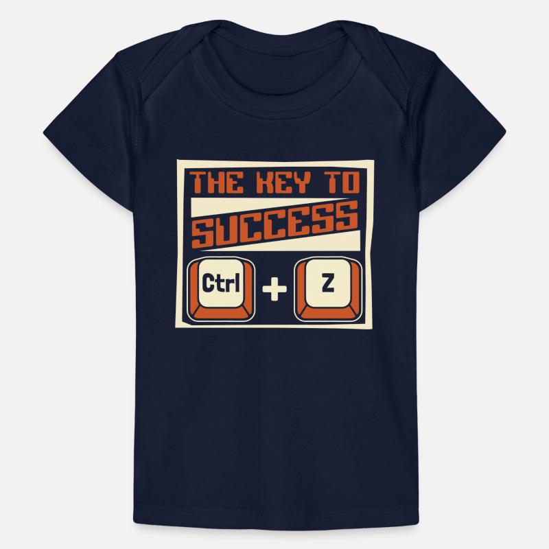 Key To Success Ctrl Z Computer Scientist Admin Baby Premium Organic T-shirt