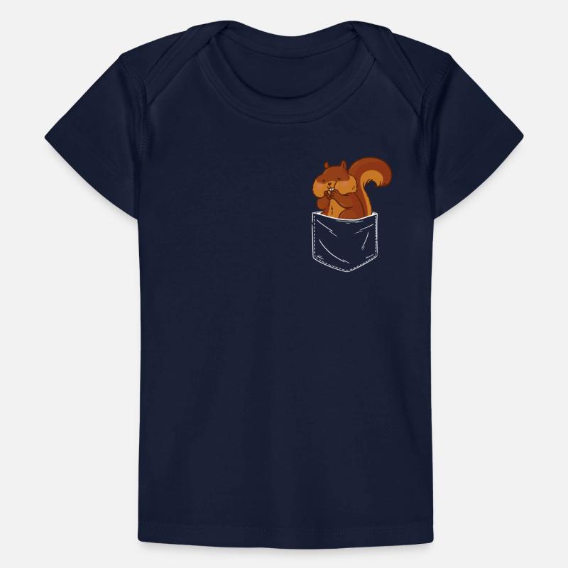 Eichhörnchen Baumhörnchen Squirrel Baby Premium Organic T-Shirt
