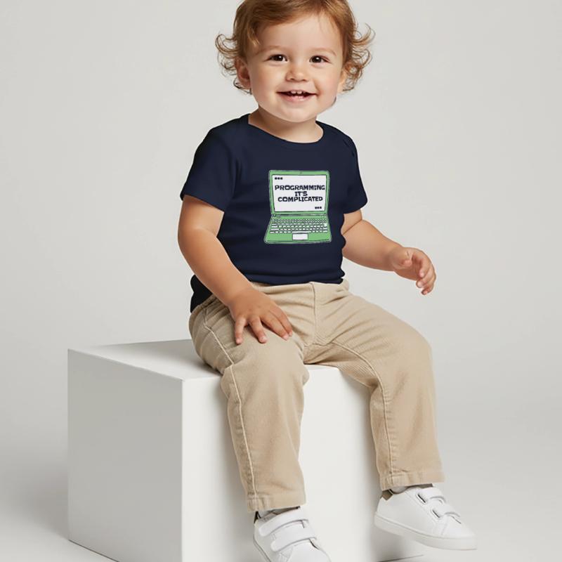 Programming It's Complicated Developer Coder Baby Premium Organic T-shirt