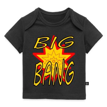 Explosion de la théorie du Big Bang - T-shirt Premium bébé bio - noir - Devant