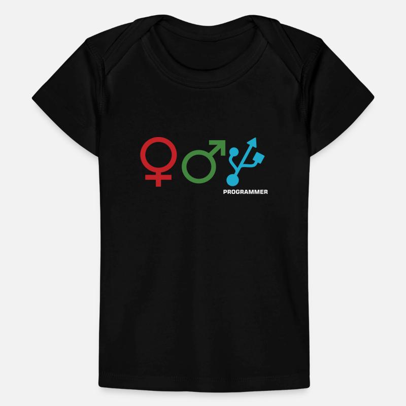 Programmieren von Entschlüsselungscodes Computertechniker Baby Premium Organic T-Shirt