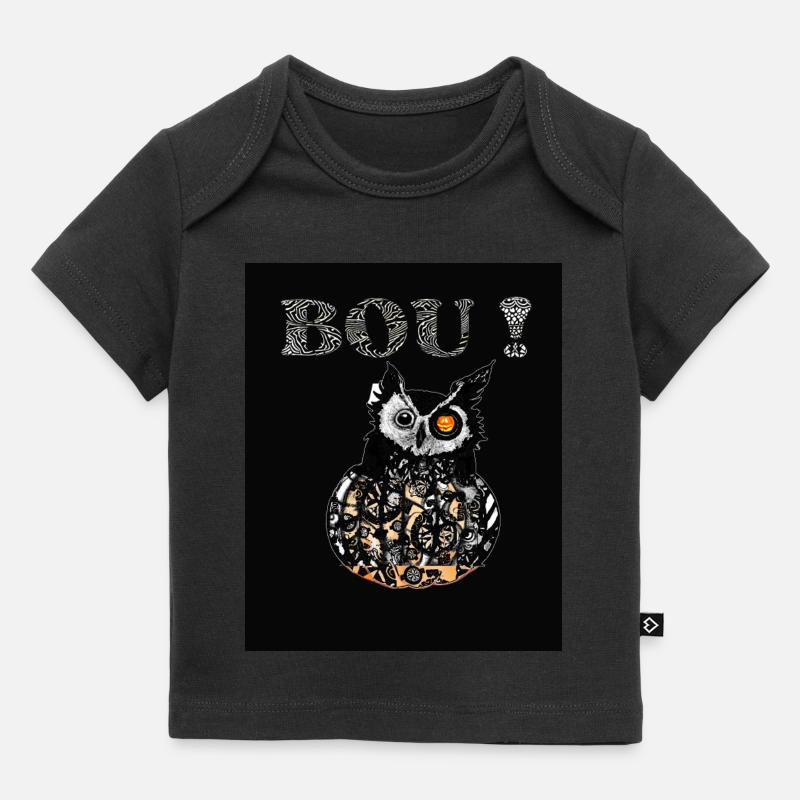 BOU ! - T-shirt Premium bébé bio - noir