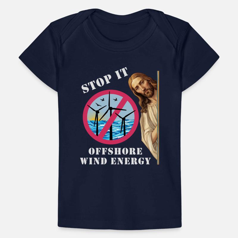 Offshore Wind Energy Stop it Baby Premium Organic T-shirt