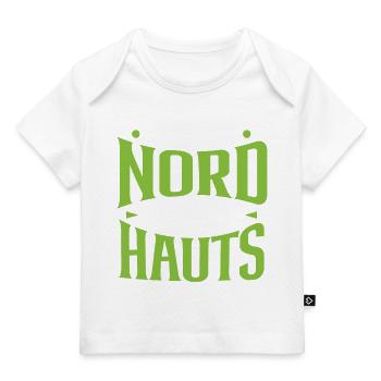 Je viens du nord pas des hauts de france chti - T-shirt Premium bébé bio - marine foncé - Devant