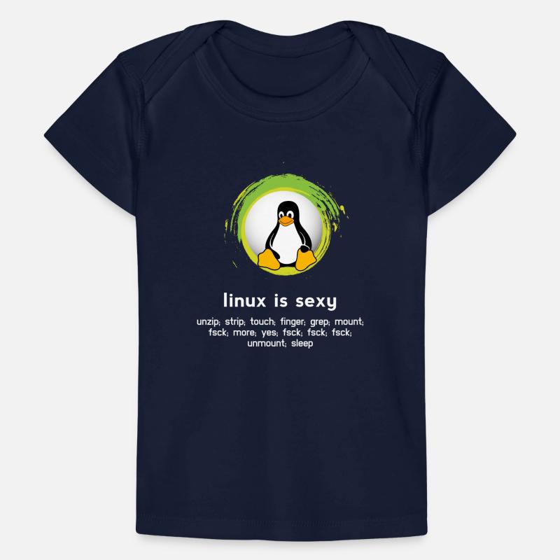 Computer System Penguin Nerd pc inside code admin Baby Premium Organic T-shirt