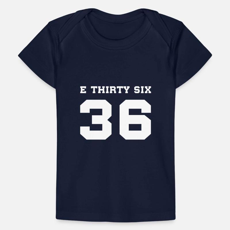 E36 E THIRTY SIX Weiß Baby Premium Organic T-Shirt
