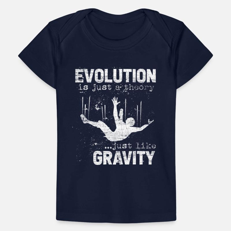 Evolution Darwin research science theory Baby Premium Organic T-shirt