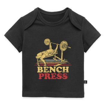 Presses - T-shirt Premium bébé bio - noir - Devant