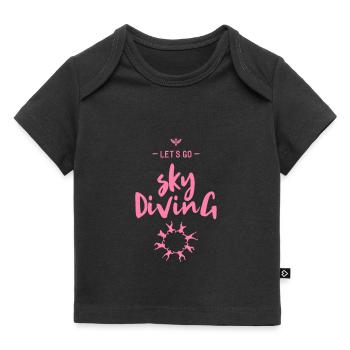 Skydive - Baby Premium Organic T-shirt - black - Front