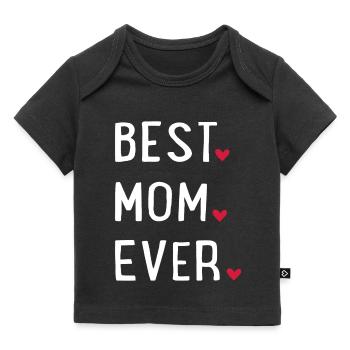 Beste Mama - Baby Premium Organic T-Shirt - Schwarz - Vorne