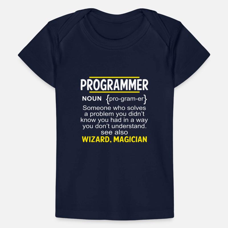 Programmierer Lustig Informatiker Coder Geschenk Baby Premium Organic T-Shirt