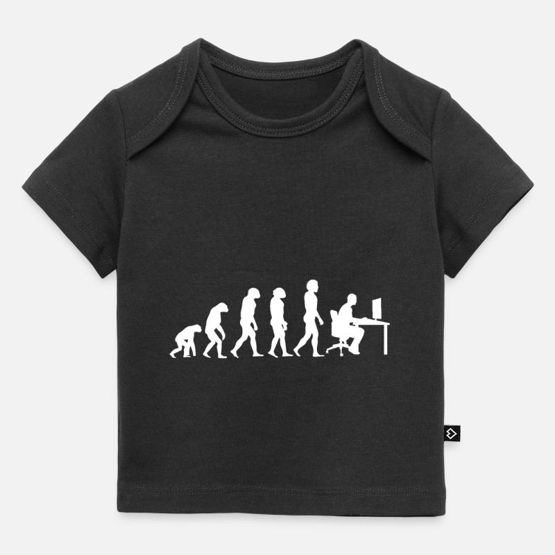 Evolution des joueurs - T-shirt Premium bébé bio - noir