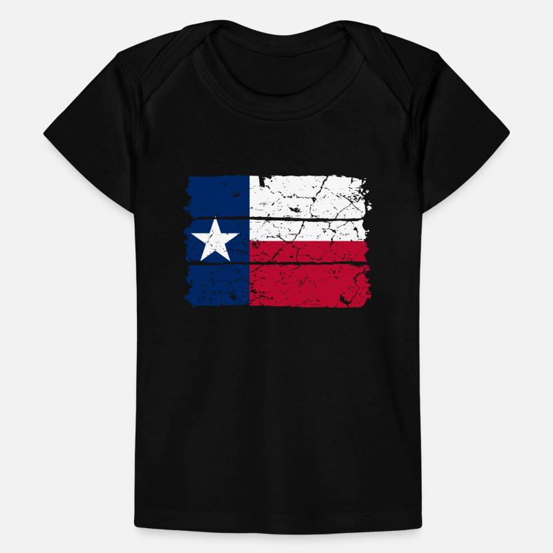 Drapeau Lone Star du Texas T-shirt Premium bébé bio