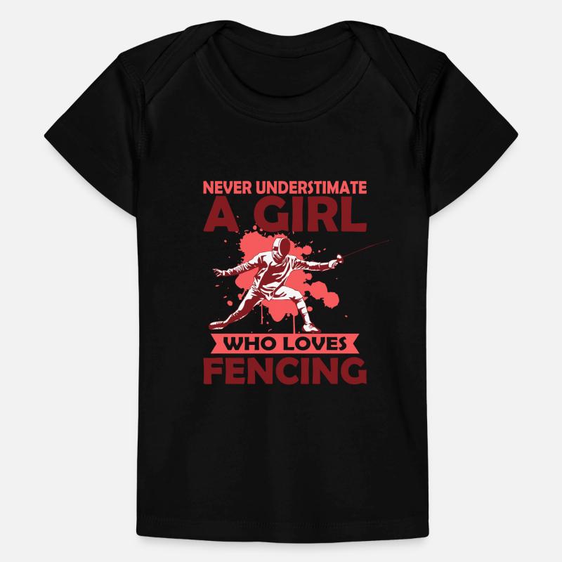 fencing Baby Premium Organic T-shirt
