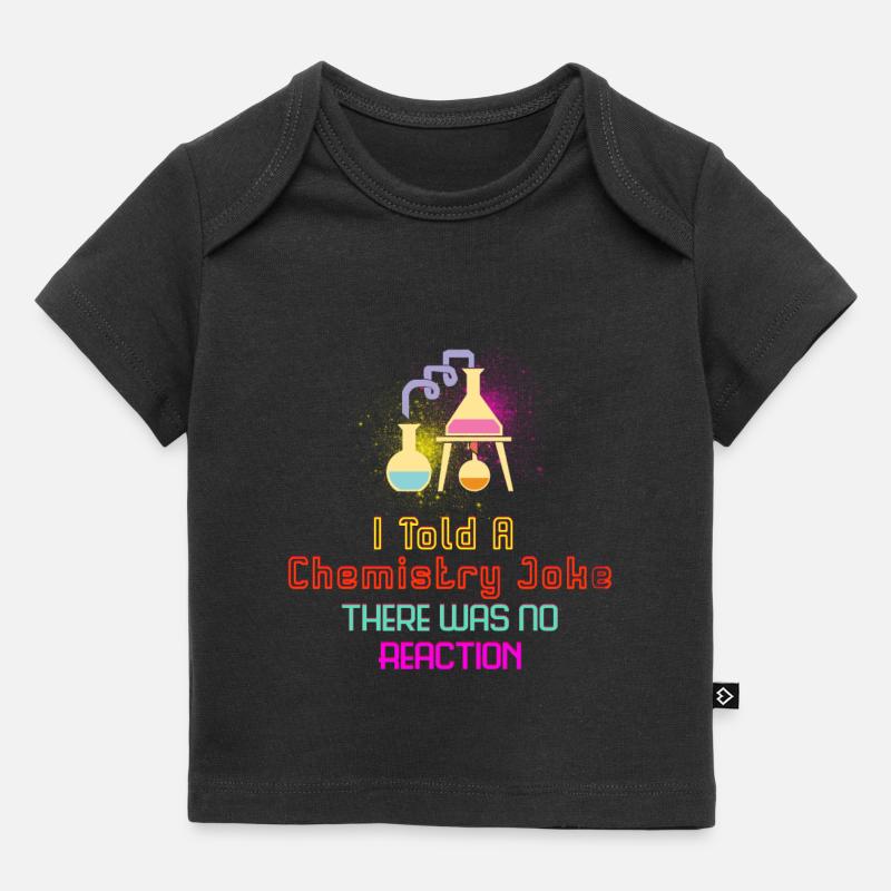 Réaction de plaisanterie de chimie - T-shirt Premium bébé bio - noir