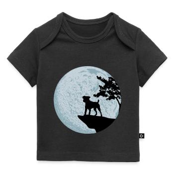 Jack Russell Terrier - T-shirt Premium bébé bio - noir - Devant