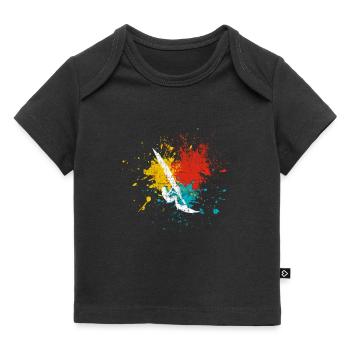 Windsurfing - Baby Premium Organic T-shirt - black - Front