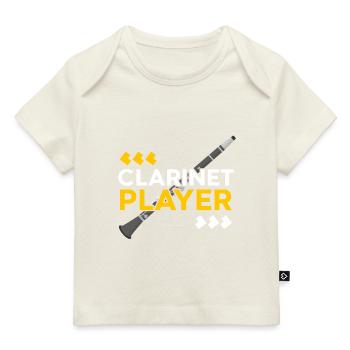clarinette - T-shirt Premium bébé bio - marine foncé - Devant