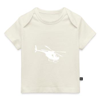 Hélicoptère - T-shirt Premium bébé bio - marine foncé - Devant
