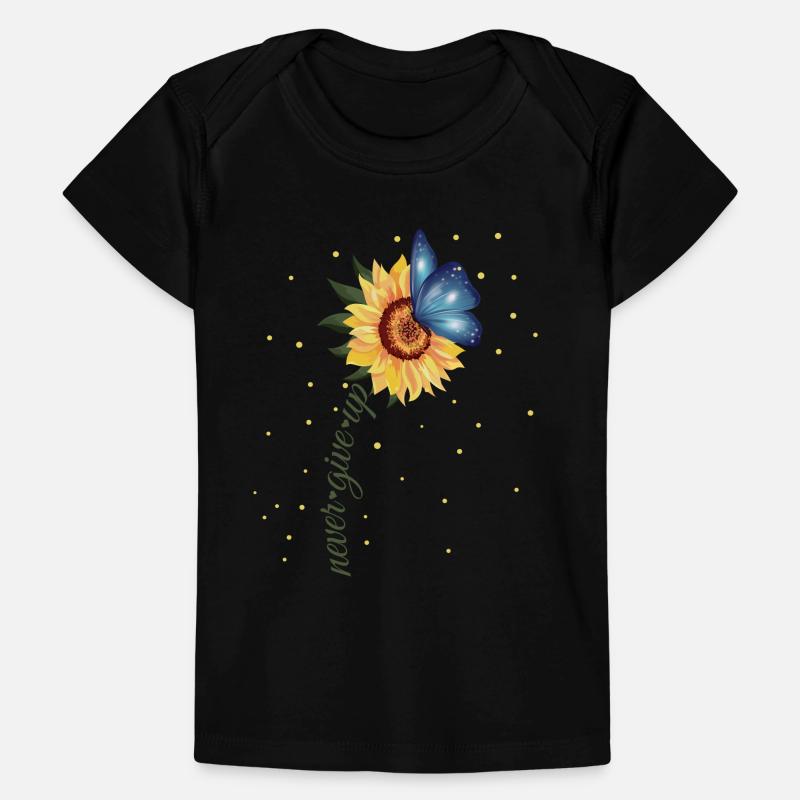 Ne jamais abandonner le programme d'éducation spécialisée sur le syndrome de Down T-shirt Premium bébé bio