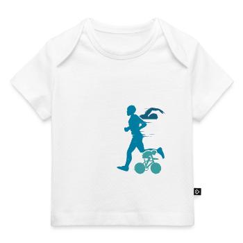 Triathlon - Baby Premium Organic T-shirt - dark navy - Front