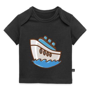 cruise - Baby Premium Organic T-shirt - black - Front