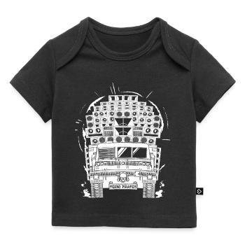 Tekno Pirates - T-shirt Premium bébé bio - noir - Devant