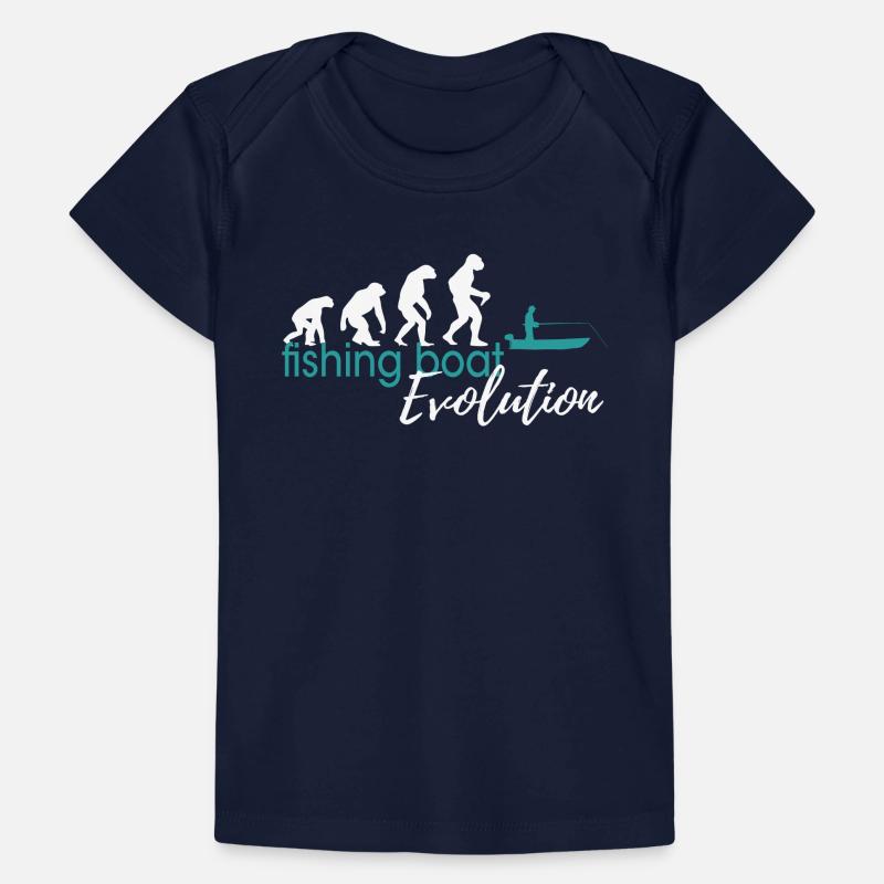 Evolution du bateau de pêche T-shirt Premium bébé bio