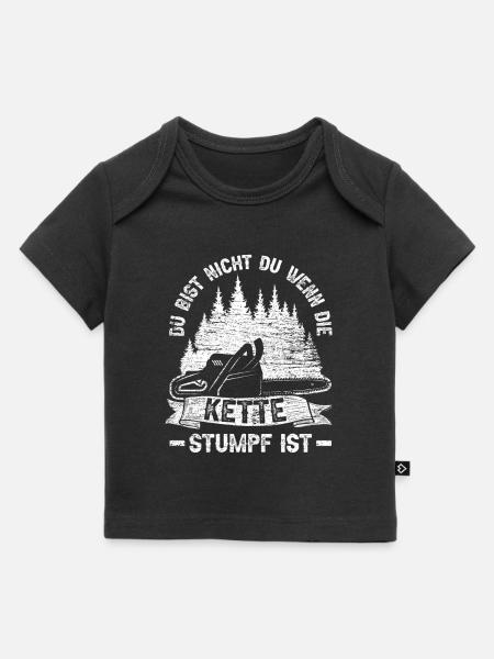 Waldarbeiter Forst - Baby Premium Organic T-Shirt - Schwarz
