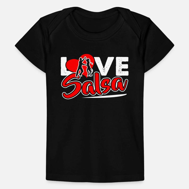 Salsa Tänzerin Ich liebe Salsa Baby Premium Organic T-Shirt