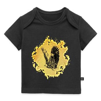 Aigle - T-shirt Premium bébé bio - noir - Devant