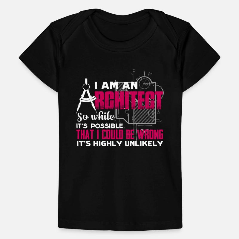 Architecte je suis un architecte T-shirt Premium bébé bio