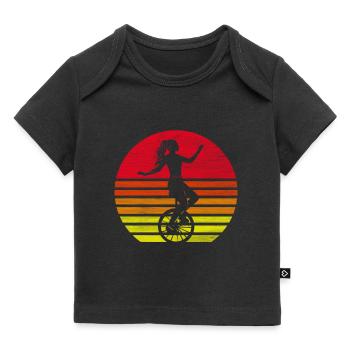 Unicyclist unicyclist gift - Baby Premium Organic T-shirt - black - Front