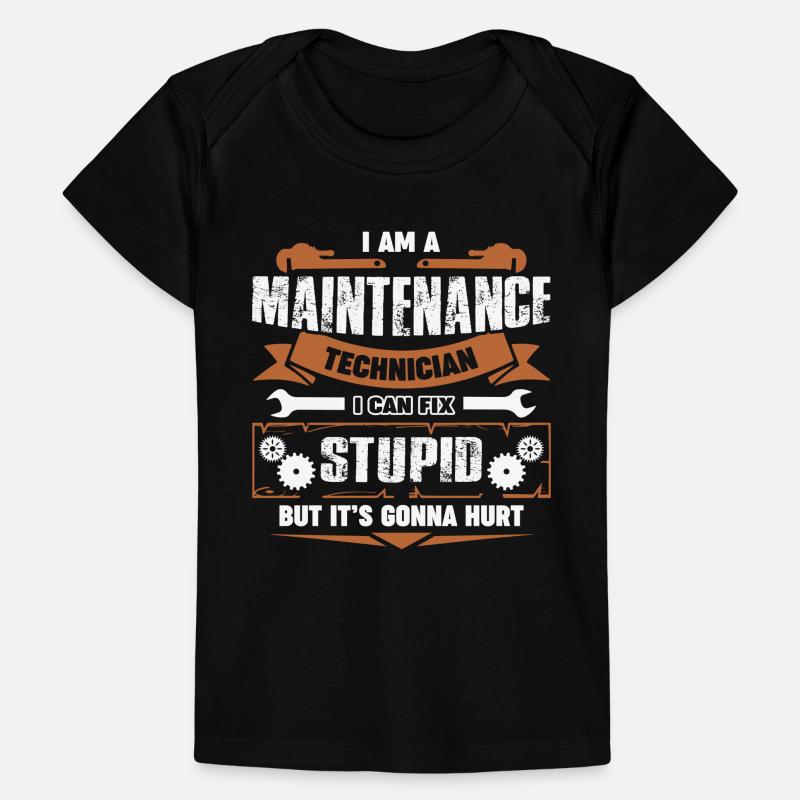 Ich bin ein Wartungstechniker Baby Premium Organic T-Shirt
