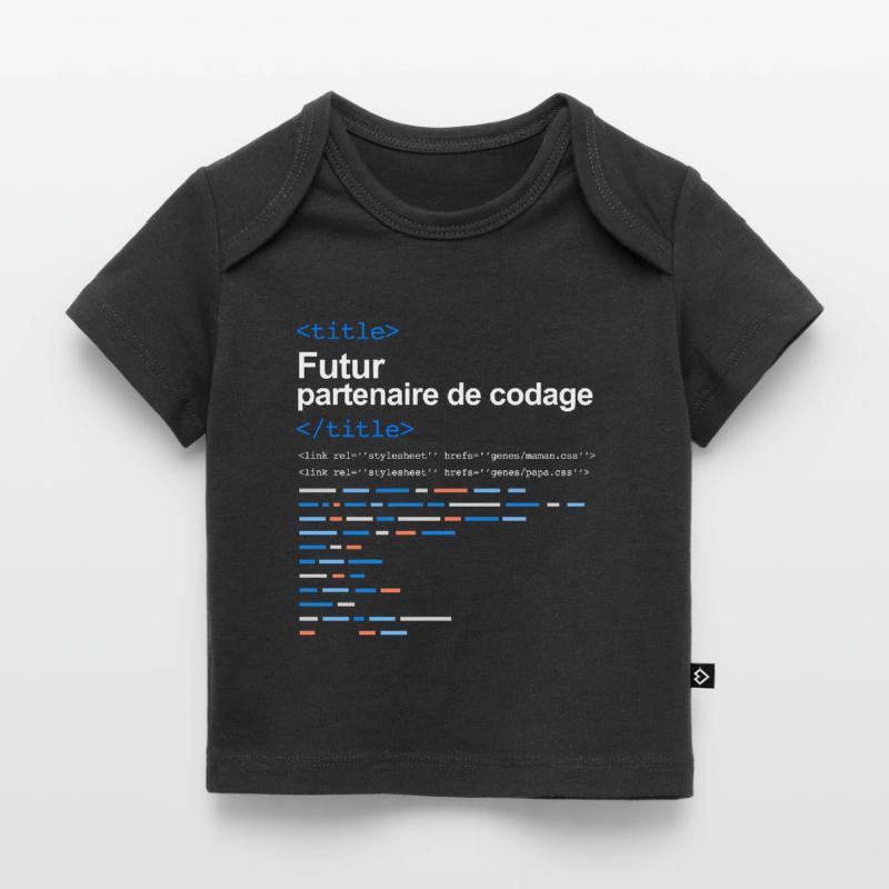 Bébé compagnon codage T-shirt Premium bébé bio