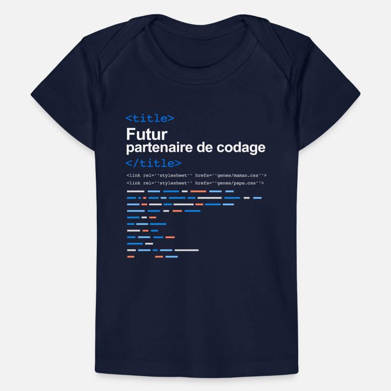 Bébé compagnon codage T-shirt Premium bébé bio