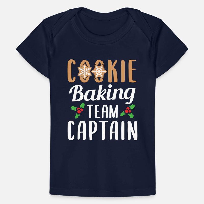 Cadeau d'équipe de cuisson de biscuits de Noël T-shirt Premium bébé bio