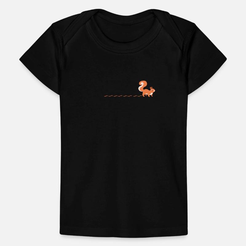Piste d'écureuil T-shirt Premium bébé bio