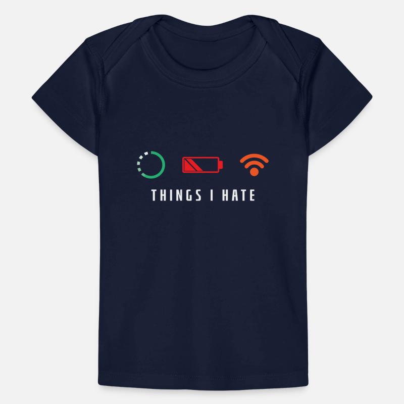 Things I Hate Nerd Computer Baby Premium Organic T-Shirt