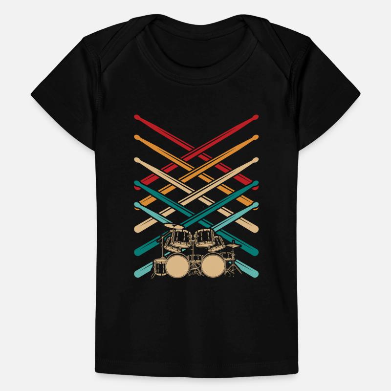 Schlagzeug Baby Premium Organic T-Shirt