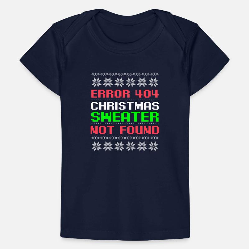 Programmierer Weihnachten hässlicher Pullover nicht gefunden Geschenk Baby Premium Organic T-Shirt