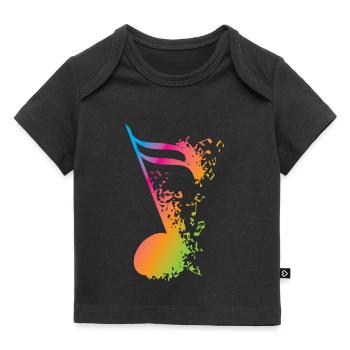 Musique Musiciens Music Musikfan Musiciens - T-shirt Premium bébé bio - noir - Devant