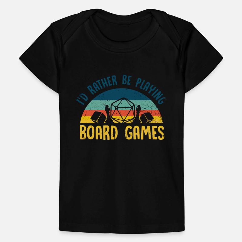 Board game, board game wood, settle, Baby Premium Organic T-shirt