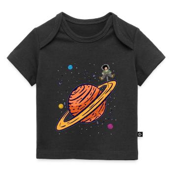 Astronomie - T-shirt Premium bébé bio - noir - Devant