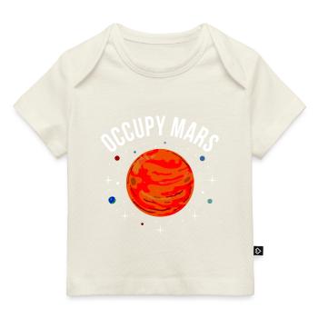 Besetzen Sie Mars Nasa Astrologie Raumfahrt Spaß - Baby Premium Organic T-Shirt - Dunkelnavy - Vorne
