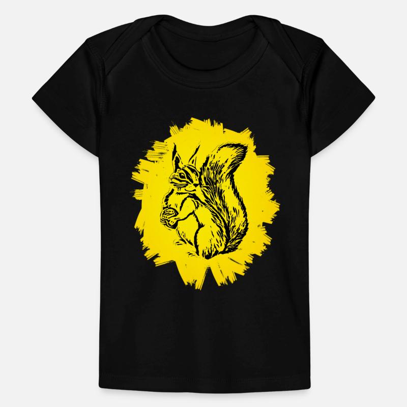 scoiattolo T-shirt Premium neonato bio