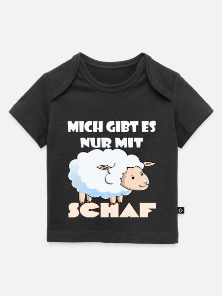 Schaf & Schafe Schäfer geschenke - Baby Premium Organic T-Shirt - Schwarz